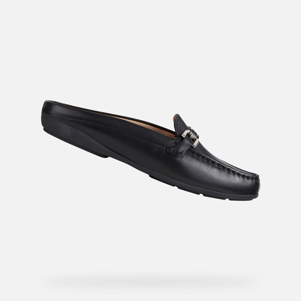 Geox Bayan Loafers Siyah - Annytah - HYC-928057